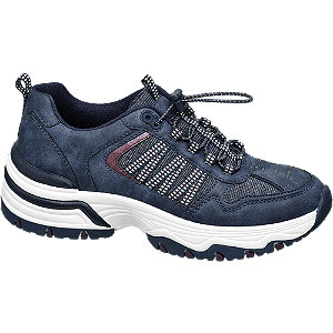 Deichmann | Damen Graceland Graceland Sneaker blau Deichmann, Graceland, schwarze Halbschuhe, Größe 42, in